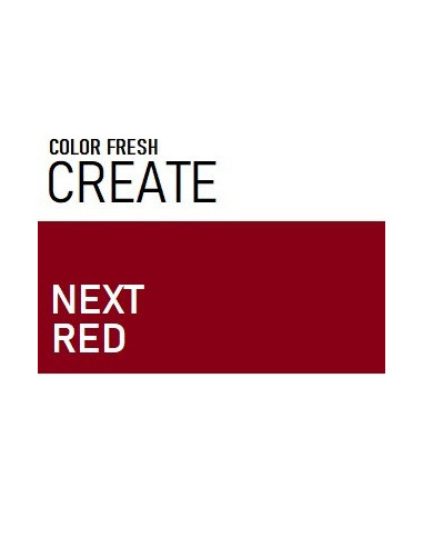 Color Fresh Create krēmveida semi-permanentā matu krāsa NEXT RED 60ml