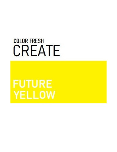 CT Color Fresh Create krēmveida semi-permanentā matu krāsa FUTURE YELLOW 60 ml