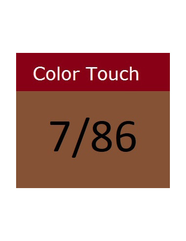 Color Touch krēmveida tonējošā matu krāsa 7/86 RICH NATURALS 60 ml