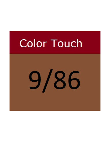 Color Touch krēmveida tonējošā matu krāsa 9/86 RICH NATURALS 60 ml