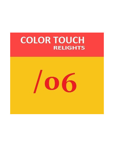 Color Touch demi-permanent hair color /06 RELIGHTS BLOND 60 ml