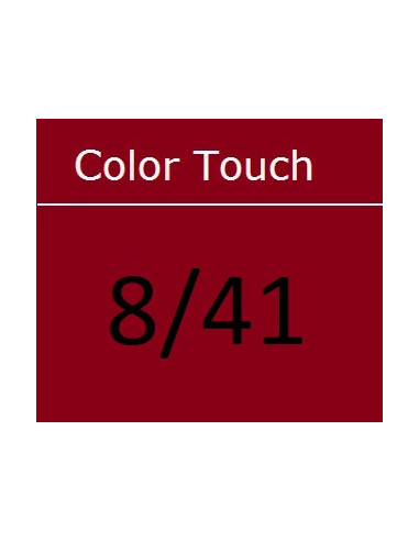Color Touch krēmveida tonējošā matu krāsa 8/41 VIBRANT REDS 60 ml