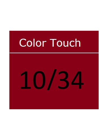 Тонировочкая краска для волос  Color Touch 10/34 VIBRANT REDS 60мл