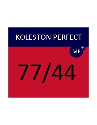 Koleston Perfect ME+ permanent hair color 77/44 KP ME+ VIBRANT REDS 60 ml