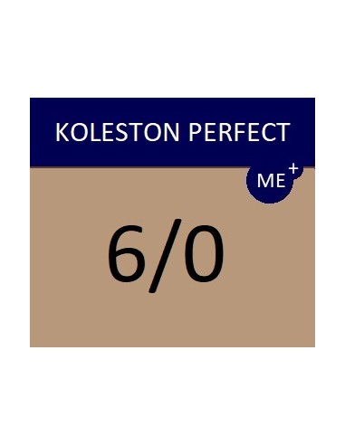 Koleston Perfect ME+ permanent hair color 6/0 KP ME+ PURE NATURALS 60 ml