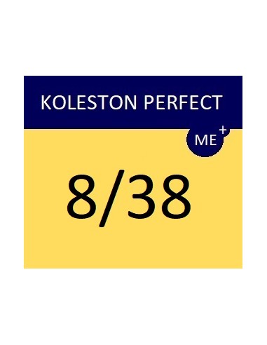 Koleston Perfect ME+ krēmveida ķīmiskā matu krāsa 8/38 KP ME+ RICH NATURALS 60 ml