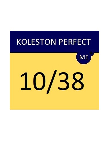 Koleston Perfect ME+ krēmveida ķīmiskā matu krāsa 10/38 KP ME+ RICH NATURALS 60 ml