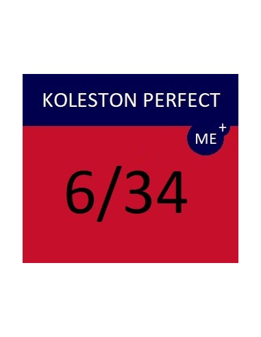 Koleston Perfect ME+ permanent hair color 6/34 KP ME+ VIBRANT REDS 60 ml