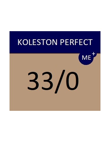 Koleston Perfect ME+ krēmveida ķīmiskā matu krāsa 33/0 KP ME+ PURE NATURALS 60 ml