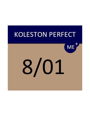 Koleston Perfect ME+ krēmveida ķīmiskā matu krāsa 8/01 KP ME+ PURE NATURALS 60 ml