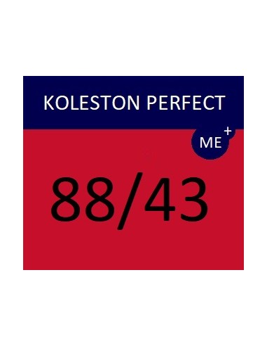 Koleston Perfect ME+ permanent hair color 88/43 KP ME+ VIBRANT REDS 60 ml