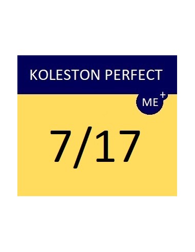 Koleston Perfect ME+ krēmveida ķīmiskā matu krāsa 7/17 KP ME+ RICH NATURALS 60 ml