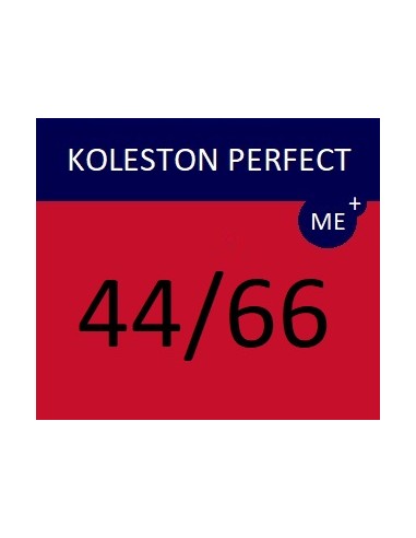 Koleston Perfect ME+ permanent hair color 44/66 KP ME+ VIBRANT REDS 60 ml