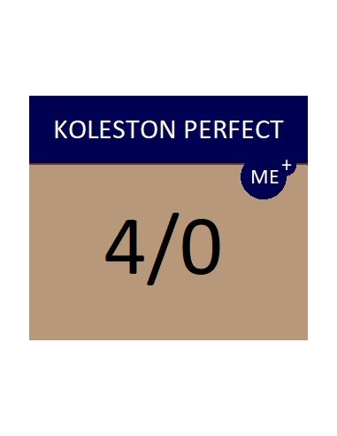 Koleston Perfect ME+ permanent hair color 4/0 KP ME+ PURE NATURALS 60 ml