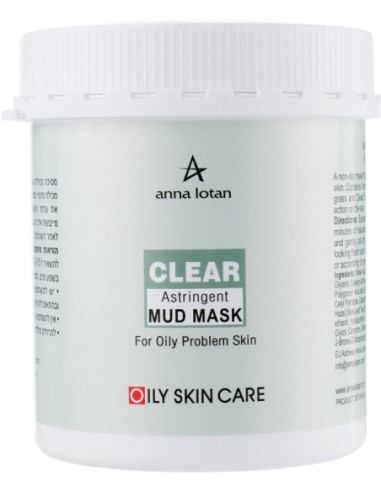 Astringent Mud mask for oily skin 250ml