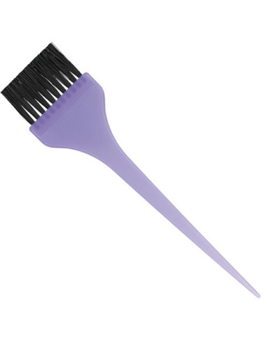 Brush for hair coloring, 22x5.5cm, purple