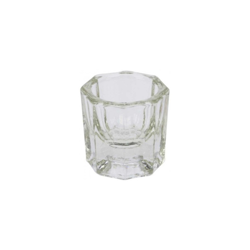 Glass cup - for mixing manicure products