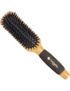 Hair brush, natural wood,...