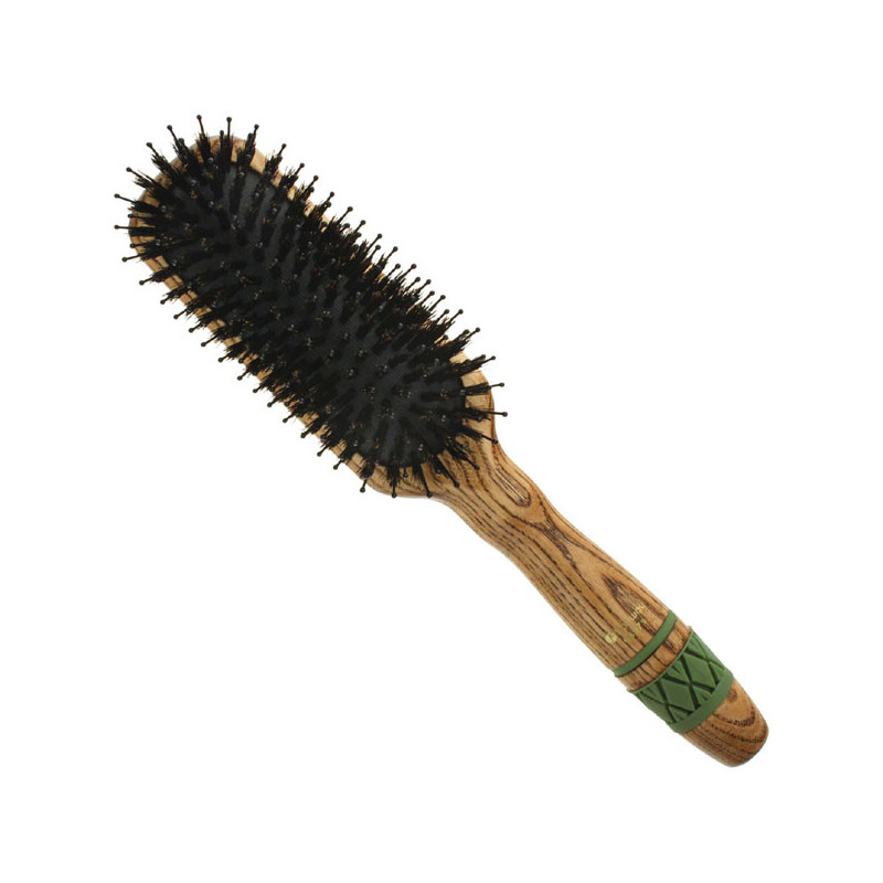 Hair brush with cushion Flexion, wild boar bristles, wood