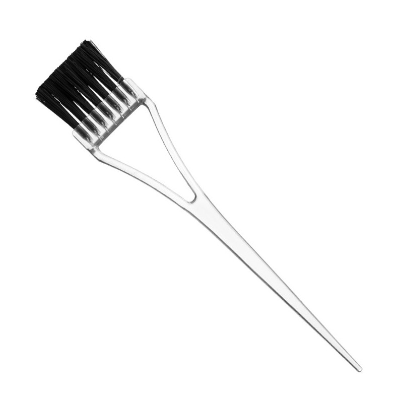 Hair dye brush, small, 4 cm, transparent