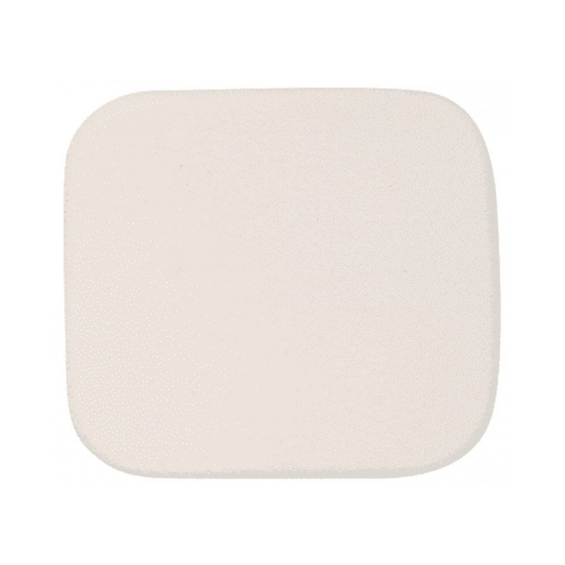Sponge made of latex, makeup, white, 45mm x 50mm, 1 pc