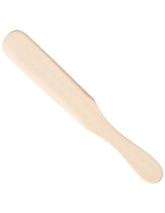 Waxing spatula, wooden,...