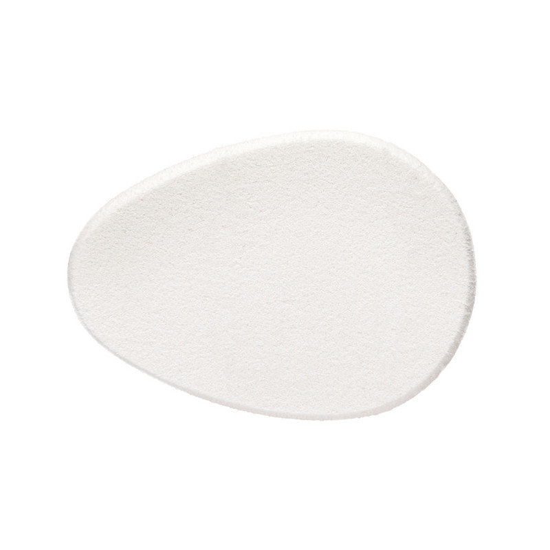 Latex sponge, white, 10x56x75mm, 1pcs