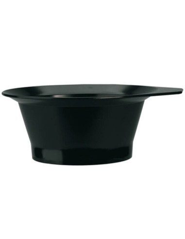 Hair colors mixing bowl,with handle,black,1 piece.
