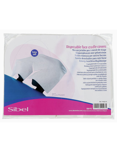 Disposable Soft Face Rest Cover Pack, universal size, 100pcs.