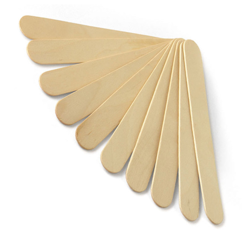 HOLIDAY Wooden spatulas for depilation wax, Medium, 100pcs