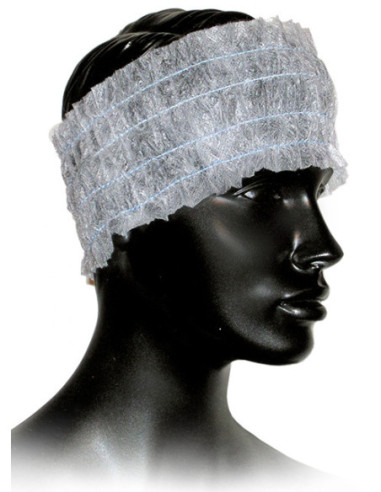 Headband, non-woven material, disposable, 100pcs.