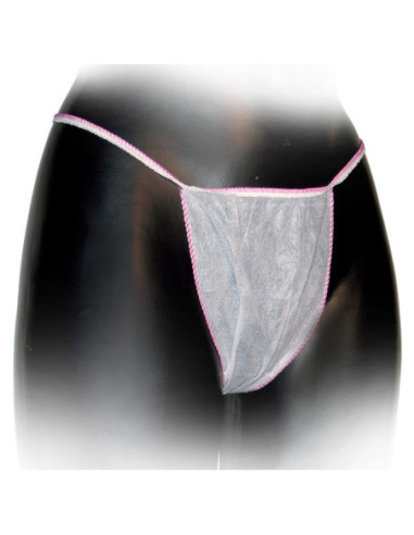 Panties Tanga, women's, non-woven material, disposable, 100pcs.