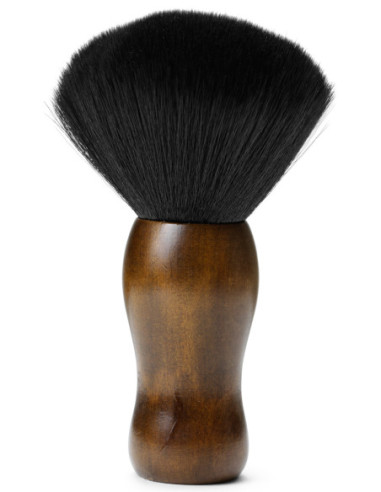 Щетка для чистки волос Barber PRO, деревянная, мягкая