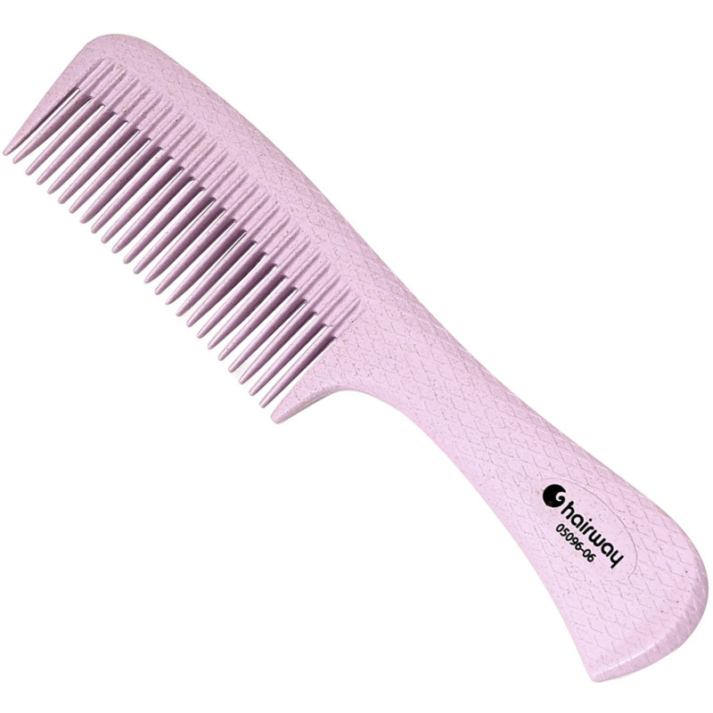 Hair Comb Organica in lilac made of bio-based plastic