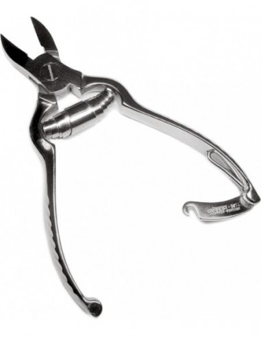 Stainless-steel nail nippers with...