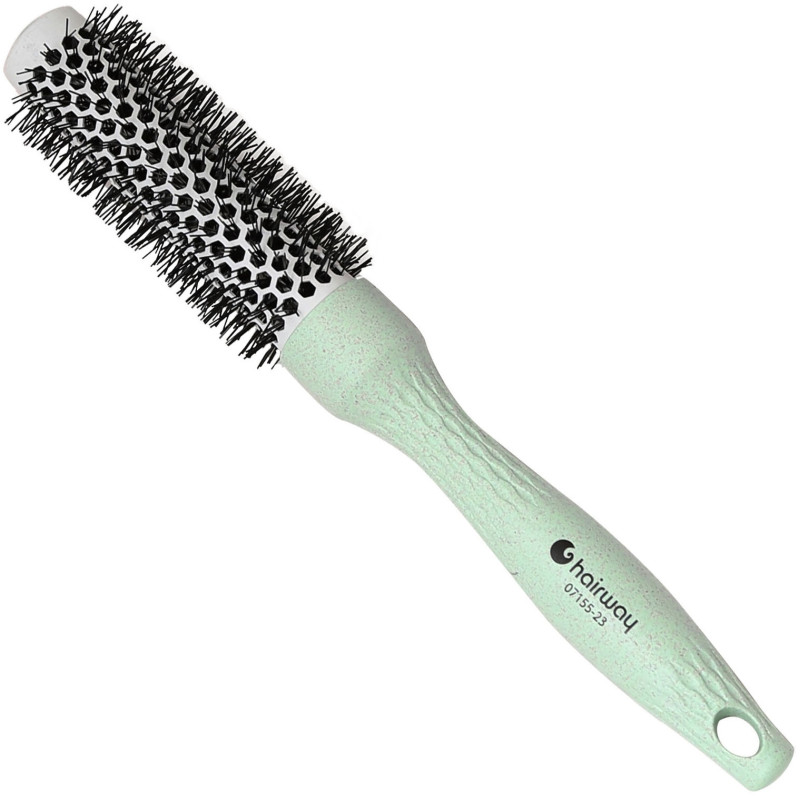 Thermal hair brush Organica in Mint green Ø 25/37mm