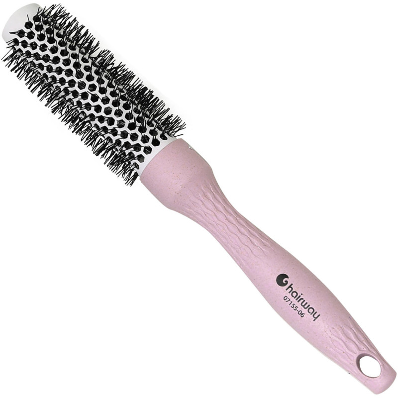 Thermal hair brush Organica in lilac Ø 25/37mm