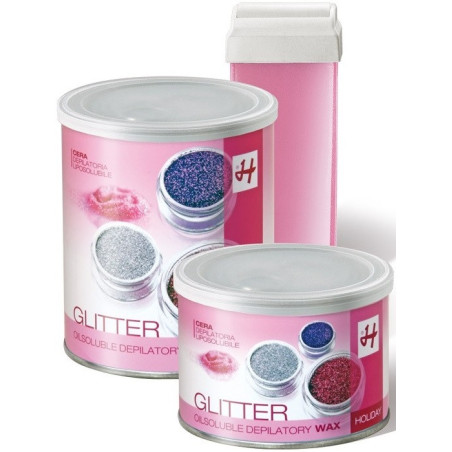 HOLIDAY GEL Воск картридж (с блестками) 100мл
