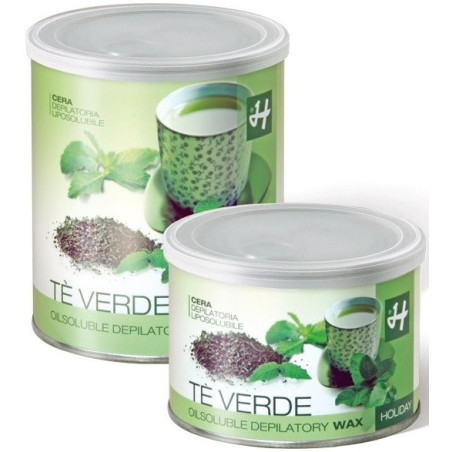 HOLIDAY GEL Wax for depilation (green tea) 400ml