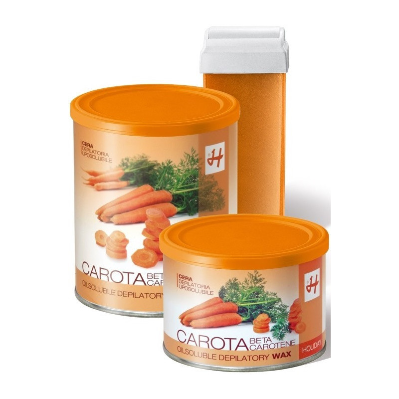 HOLIDAY SPECIAL FLAVOURS Depilatory wax (carrots/beta carotene)  800ml