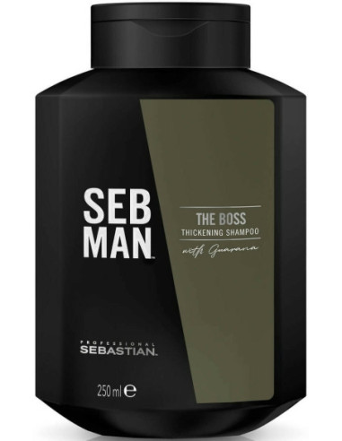 Sebastian Professional SEB MAN THE BOSS THICKENING  šampūns matu biezuma palielināšanai 250ml