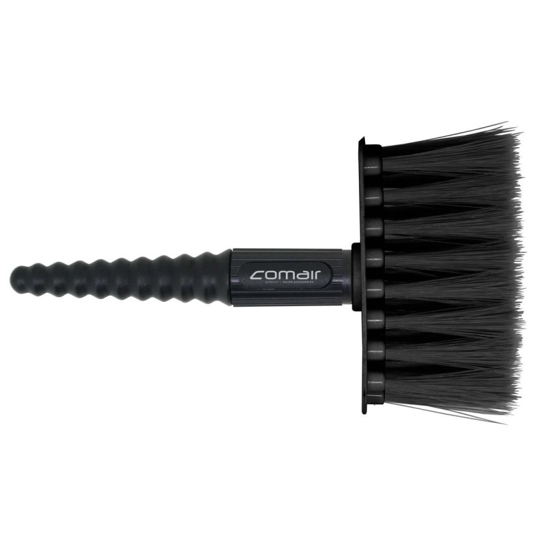 Neck brush, Soft Touch, black, 14cm
