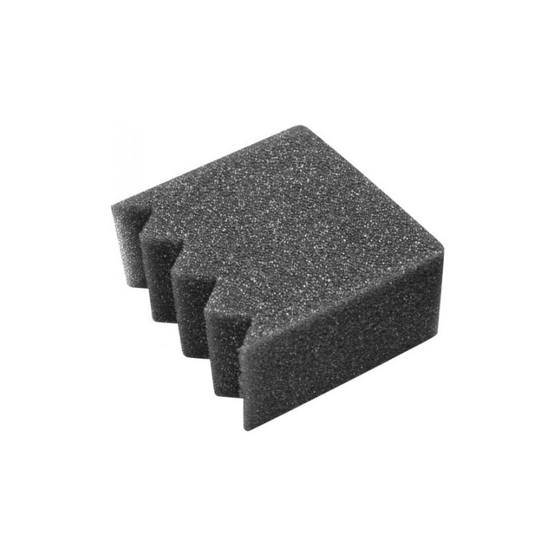 Sponge for curling, spare, gray, 1 piece.