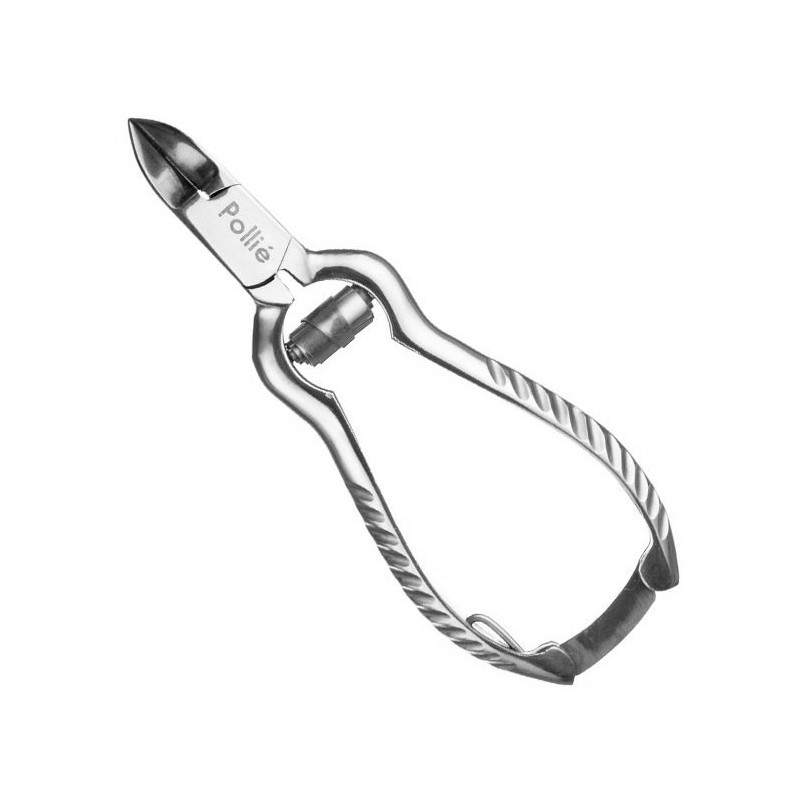 Nail clippers, pedicure, stainless steel, 14cm