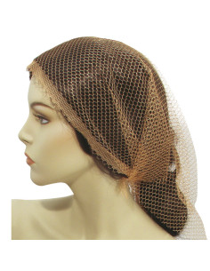 Hair net, triangular, with...