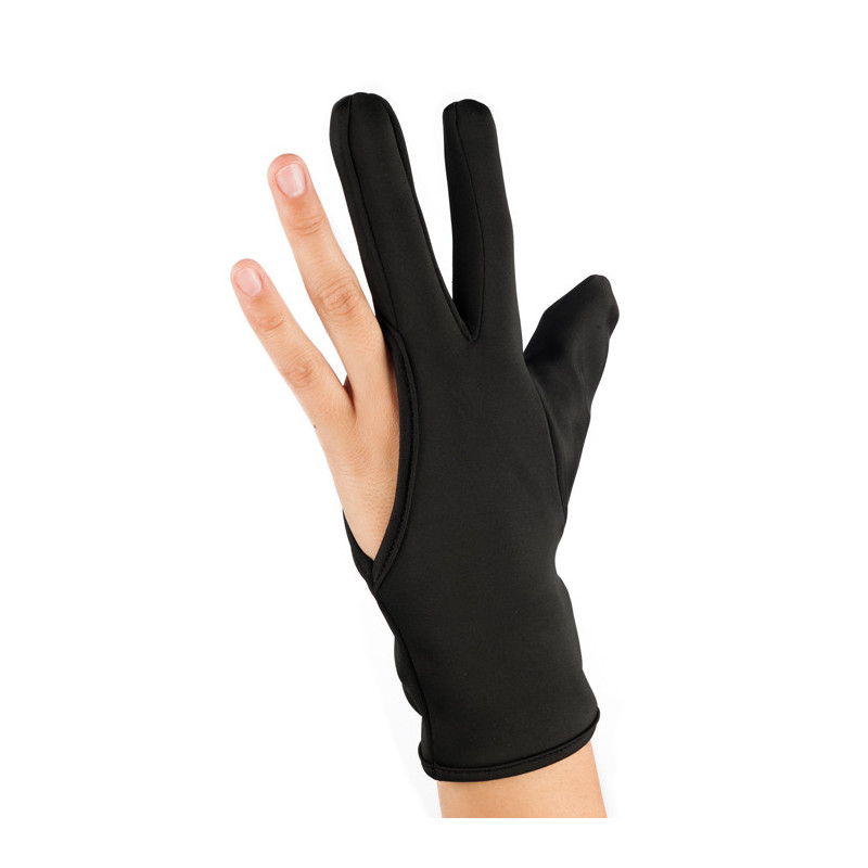 Защитная перчатка для работы с выпрямителем для волос, 3 пальца