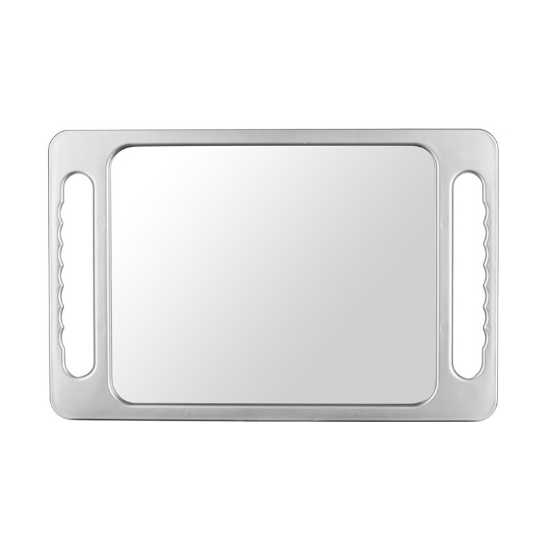 Mirror with handles, rectangular, 40x26cm