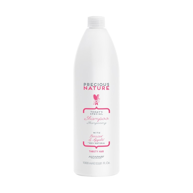 Extra-fluid gentle Shampoo 
Mitrinošs šampūns ar ogu un ābolu ekstraktiem sausiem matiem 1000ml