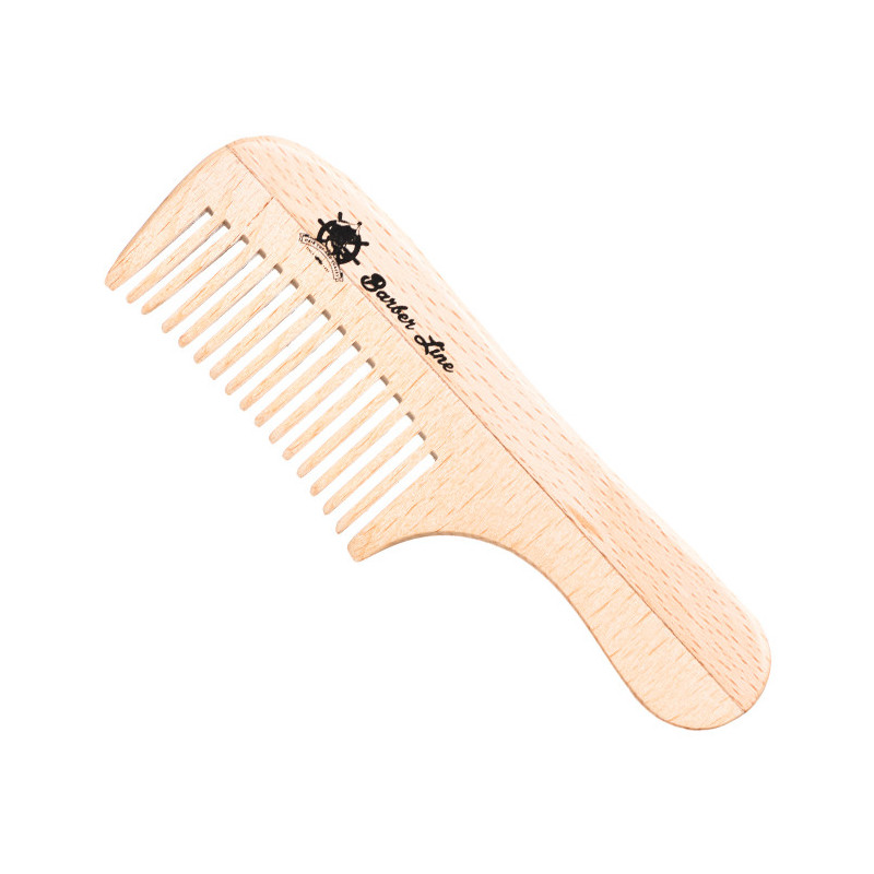 Comb for beard and mustache BarberLine, wooden, 10cm