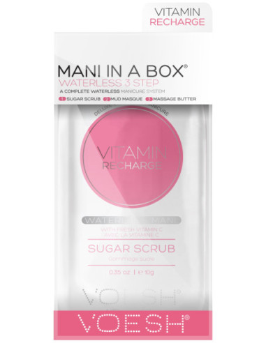 VOESH MANI IN A BOX 3 Step Waterless - Vitamin Recharge Set